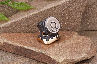 Бусина для темляка Гильза (бронза) от мастерской Братьев Пешковых