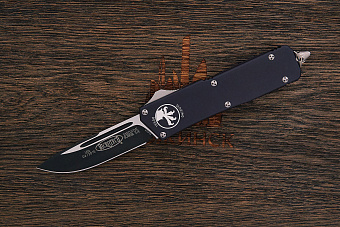 Автоматический складной нож Microtech Scarab executive, сталь Elmax DLC, рукоять алюминий