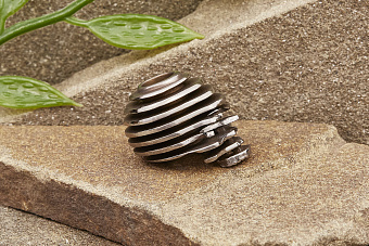 Бусина на темляк «Лаки Cut» Т6 титан