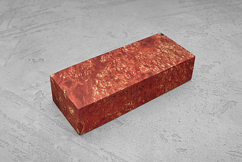 Кап клёна стабилизированный одноцветный Т13