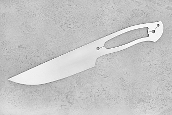 Бланк-заготовка для модели "Корсар-I" из стали AR-RPM9 3,4мм, совместим с накладками "Универсал"