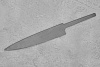 Заготовка для ножа, сталь VG-10 2,8мм. Модель "Тройка У160" с клинком 160мм, ТО 62-63HRC - фото №1