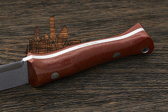 Нож для бушкрафта Beaver knife America, клинок 110мм, сталь Х12МФ