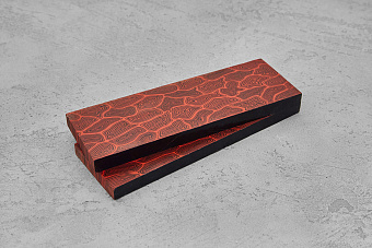 G-Mascus, 2 плашки 130×43×8мм черно-красный