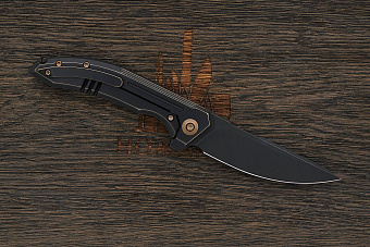 Складной нож We Knife Quixotic, сталь CPM-20CV, рукоять титан