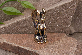 Бусина на темляк Сфинкс от мастерской Крымская бронза