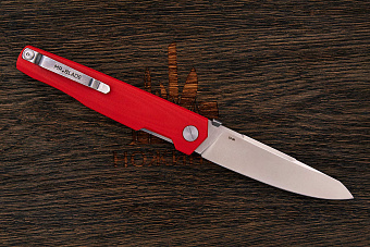 Складной нож Mr.Blade Pike, сталь D2, рукоять G10 красный