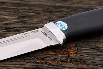 Нож туристический АиР Бекас, клинок 135мм, сталь Elmax, рукоять дерево