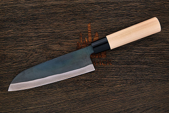 Нож кухонный Tojiro сантоку 165мм, Shirogami