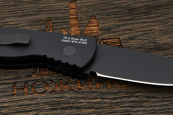 Автоматический складной нож Pro-Tech Skull SWAT #76 of 500, сталь 154СМ, рукоять алюминий