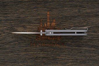 Складной нож We Knife Banter, сталь S35VN, рукоять G-10 серый