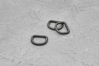 Полукольцо 20x22 мм (сталь 3,0 мм) черный