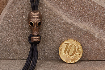 Бусина на темляк «Противогаз» Т5