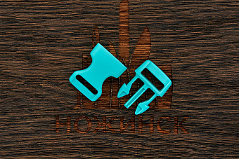 Застежка-фастекс 23×40мм. Гамма-5 (морской зелёный)