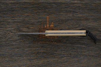 Нож EDC Нож с Котом Пионер, клинок 82мм, сталь K110