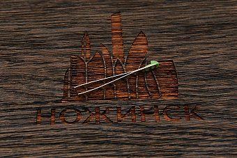 Пинцет большой, зеленый