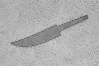 Заготовка для ножа, сталь M390 2,6мм. Модель "Рыбацкий" с клинком 120мм, ТО 62-63HRC