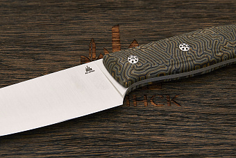 Нож туристический Ножинск-PRO Корсар, клинок 142мм, сталь AR-RPM9, рукоять crazyfiber