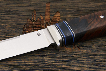 Нож разделочный Геннадия Дедюхина Универсал, клинок 128мм, сталь M390, рукоять дерево Т1