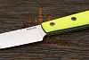 Нож кухонный MOYO Геликон универсальный 140мм, сталь AR-RPM9, рукоять G10-extra желтый - фото №3