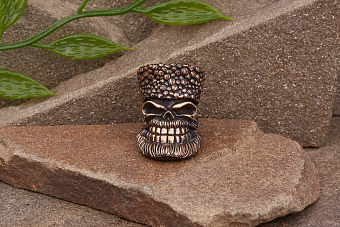 Бусина для темляка Кубанка (бронза) от мастерской Братьев Пешковых