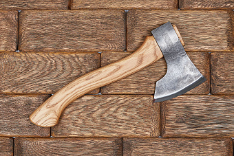 Топор туристический «Дровосек-М», голова 750г