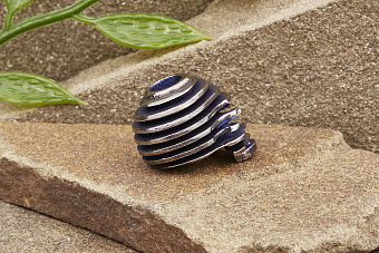 Бусина на темляк «Лаки Cut» Т3 титан