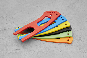 Рамка для модели Универсал", "Корсар" из G-10 3 мм (зелёная)