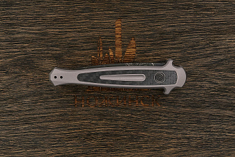 Автоматический складной нож Kershaw Launch 8, сталь дамаск, рукоять алюминий/карбон