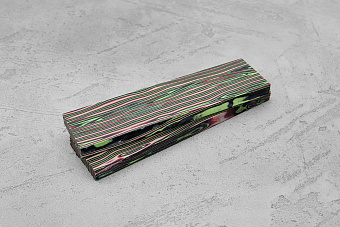 Авторская микарта, 2 плашки 127х33х8мм L065