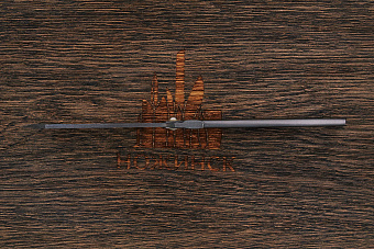 Складной нож хигоноками Warikomi, клинок 100мм, сталь SK-5, рукоять сталь черная