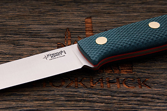 Нож рыбацкий Южный крест Рыбацкий-L, клинок 145мм, сталь N690Co, рукоять текстолит изумруд