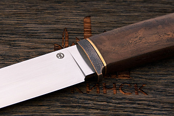 Разделочный нож Юрия Асеева, клинок 142мм, сталь M390