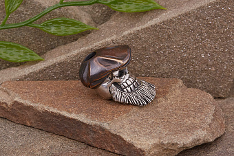 Бусина для темляка Борода (биметалл) от мастерской Братьев Пешковых