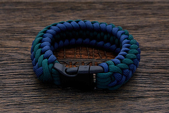 Браслет "Spikelet" navy, размер L