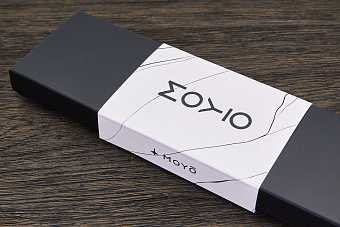 Нож кухонный MOYO Аппарель шеф 175мм, сталь AR-RPM9, рукоять G10-extra оранжевый