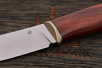 Нож разделочный Дмитрия Пудова КрейсерЪ, клинок 120мм, сталь M398, кокоболо