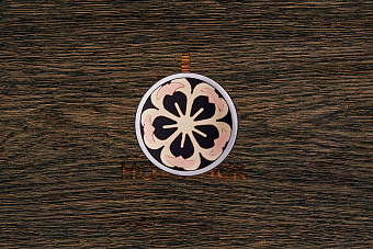 Мозаичный пин «Цветок» 10,0×100 мм