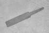 Заготовка для ножа, сталь Cr8 3,6мм. Модель "Лопатка-I" с клинком до 130мм, ТО 62-63HRC - фото №1