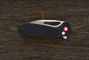 Нож складной CJRB Lago, клинок 87мм, сталь AR-RPM9, рукоять G10 чёрный