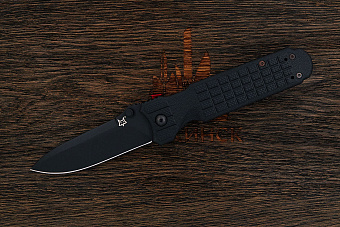 Складной нож Fox Knives Predator II, сталь N690, рукоять термопластик черный
