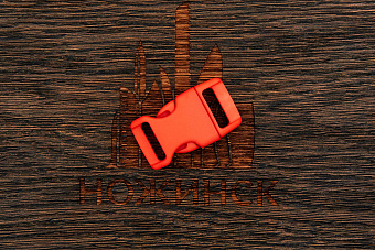 Застежка-фастекс 23×40мм. Гамма-3 (оранжево-красный)