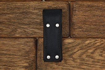 Чехол на ремень нейлоновый черный, модель 0504