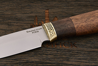 Нож туристический Эльбрус Лесник, клинок 115мм, сталь 95Х18