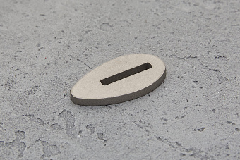 Больстер из титана 3мм, 37x20мм