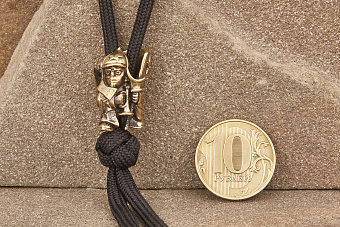 Бусина на темляк Мальчиш от мастерской Крымская бронза