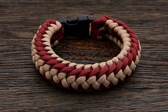 Браслет "Spikelet" beige, размер L