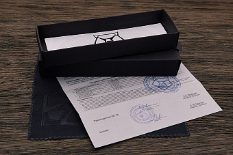 Складной нож Shirogorov knives NeOn Zero, сталь M390, рукоять титан