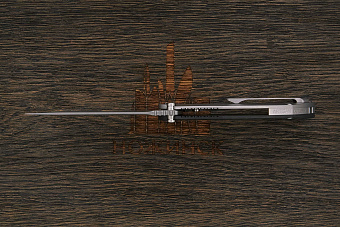 Нож складной Artisan Tacit, клинок 86мм, дамаск нержавеющий, рукоять карбон/титан