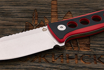 Шейный нож QSP Canary (QS141-B1), сталь 14C28N, рукоять G10